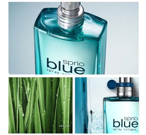 Sprio blue spray cologne precio hotsell