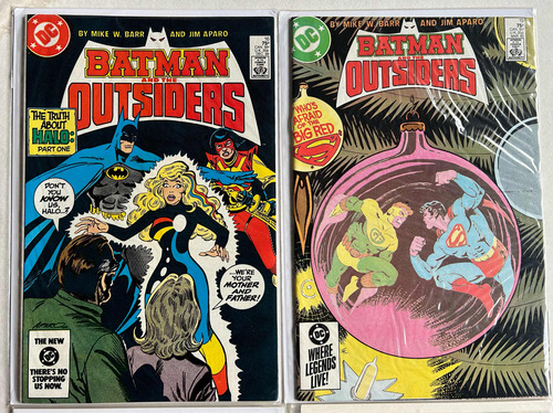 Dc Comics Batman & The Outsiders Lote 1 (Usado)