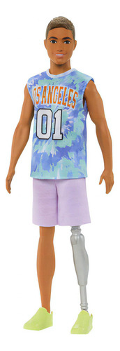 Barbie Fashionistas Ken Fashion Doll #212 Con Prótesis De