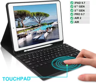 Funda Para Teclado iPad 2018 6th Gen,iPad Pro 2017 5th Gen,