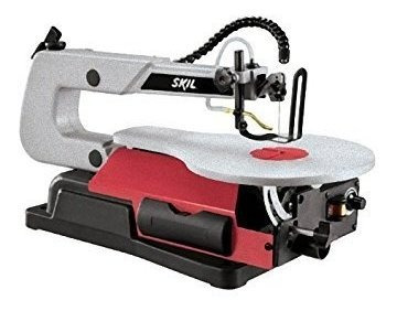 Skil 3335-07 16 '1.2 Amp Scroll Saw With Light, Red.