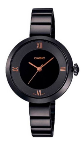 Reloj Casio Ltp-e154b-1adf Acero Mujer 100% Original