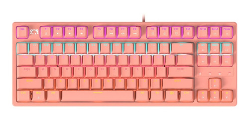 Imagen 2 de 6 de Teclado Mecánico Retroiluminado Switch Blue-daidai Stk 130