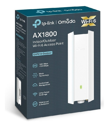 Access Point Tp Link Eap610 Wifi 6 Dual Band Ax1800 Exterior