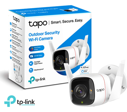 Cámara Seguridad Wi-fi Exterior Tp-link Tapo C320ws 4mp 2k