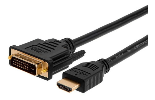 Cabo Conversor Hdmi Para Dvi D Dual Link 24+1 2 Metros 2m