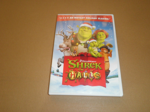 Shrek 1,2,3 La Navidad De Burro Y Ogrorisa La Navidad Dvd´s (Usado)