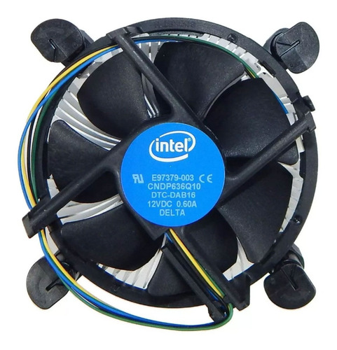 Disipador Intel E97379-003 Socket 1150 1155 1200rpm 4pin 9cm