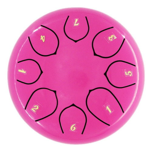 Hang Drum Hand Pan Drum Octo Steel Drum Con Palos