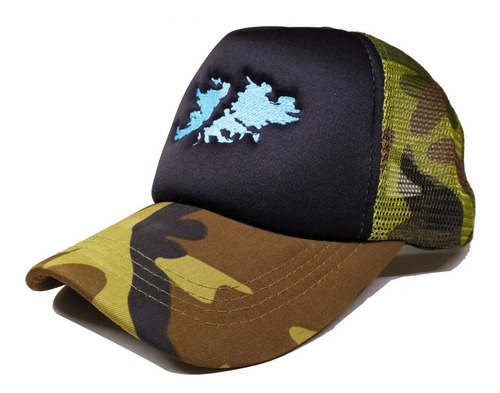 Gorra Trucker Islas Malvinas Cap Bordadas Tacticas Militares