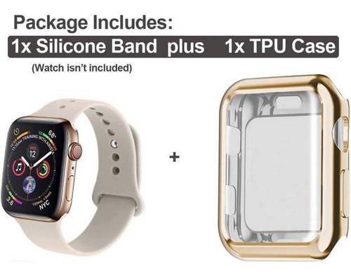 Funda+ Malla Apple Watch Se/5/4/3/2/1 38mm M/l Stone