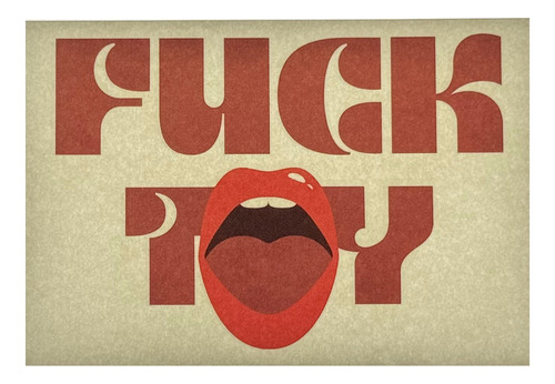 Tatuaje Temporal F Uck Toy Rojo Labios Boca