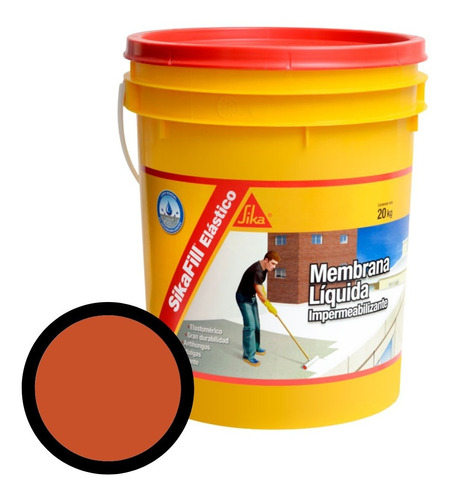 Membrana Liquida Impermeable 20kg Colores Sikafill® | Ed