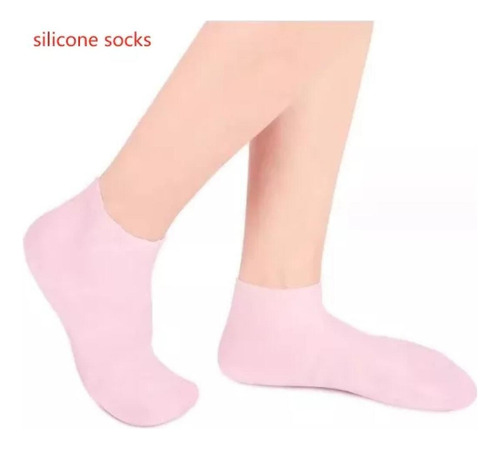 Ba Calcetines De Silicona Hidratantes Y Antigrietas Para