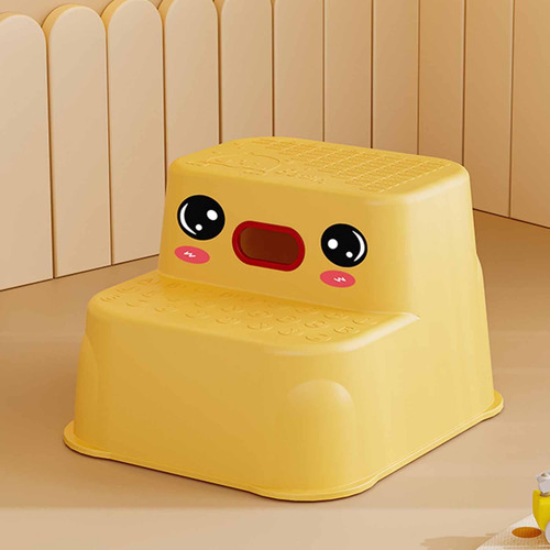 Taburete De Dibujos Animados Para Niños, Taburete Amarillo