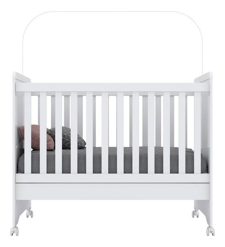Henn Berço Mini-cama Henn Pão De Mel I11-10 Convencional Cor Branco I11-10