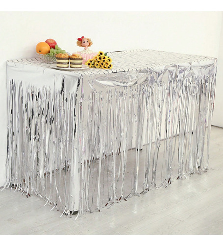 Mantel De Seda Para Fiestas - Vestido De Mesa De Fiesta
