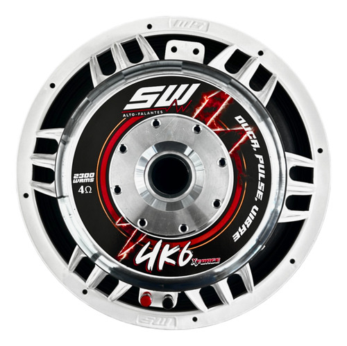 Alto Falante Subwoofer Sw 4k6 X Force 15 2250w 4 Ohms Grave