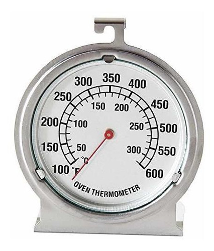 Chef Select Oven Thermometer, Stainless Steel, Hang Or Stand