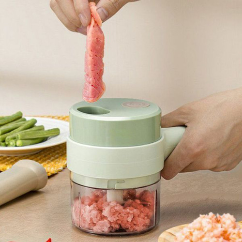 Mini Batedeira Processador Triturador Alimentos Ovos Mixer