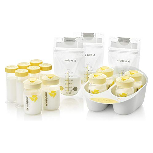 Set De Almacenamiento De Leche Materna, Recipientes Sin Bpa