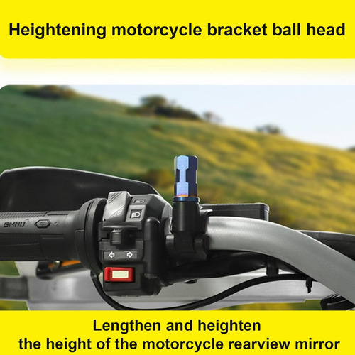 Tornillo De Espejo Retrovisor De La Motocicleta Perno De Ext