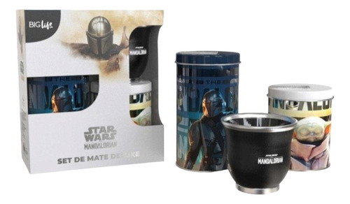 Mandalorian Star Wars Set Matero 3 Piezas Lic Oficial 