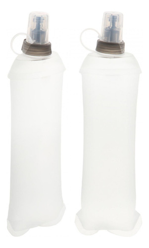 2x Bolsa De Botella De Agua Plegable Suave, Bolsa De Claro