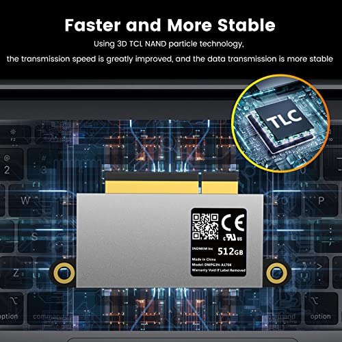 Disco Duro Flash Indmem Nvme Pcle Ssd 512 Gb 3d Tlc Con Herr