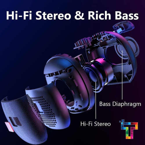 Imagen 6 de 9 de Mini Parlante Bluetooth Microfono Integrado/radio/super Bass