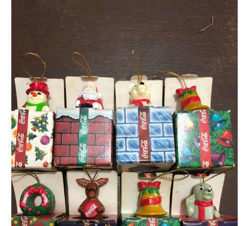 Decorines Coca Cola Navideños (Usado)