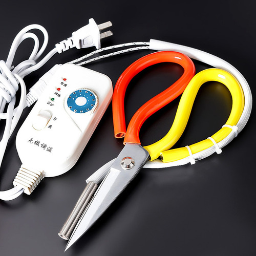 Tijera Cortadora De Tela Con Calefacción Eléctrica Ajustable