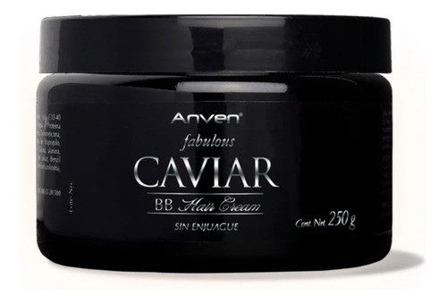 Tratamiento De Caviar Anven Para Cabello Maltratado 250gr