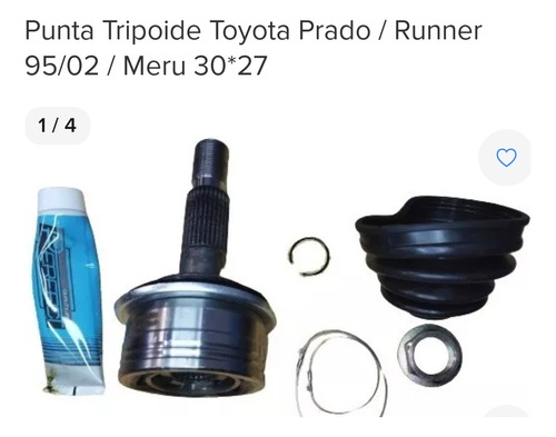 Punta Tripoidesmeru Prado 4runner 98-02