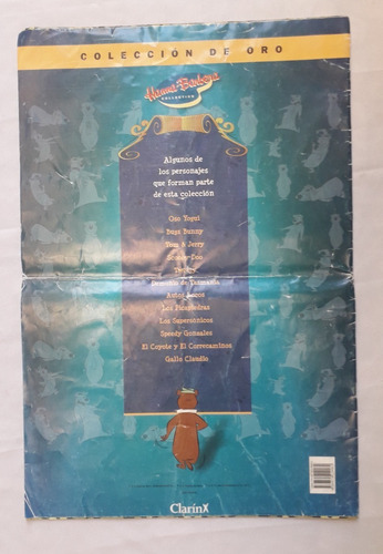 Revista * Coleccion De Oro Looney Tunes Oso Yogi * Clarin (Usado)