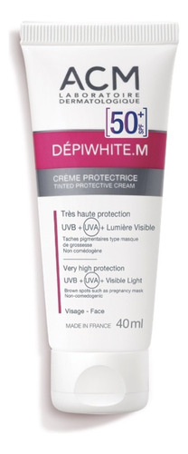 Crema Protectora Invisible Anti Uva-uvb Dèpiwhite M Fps50+