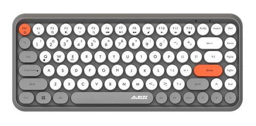 Teclado Bluetooth Ajazz 308i Tapa De Tecla Redonda Conexión