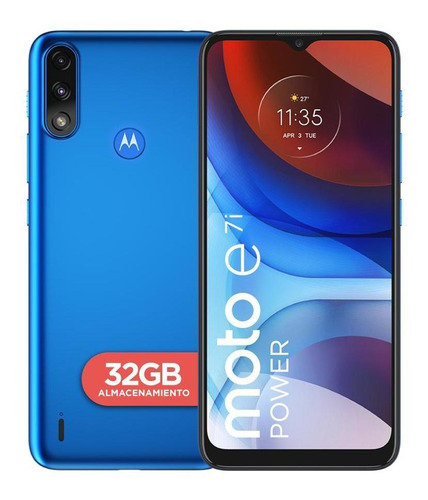 Celular Motorola Moto E7 I Power 32gb Azul