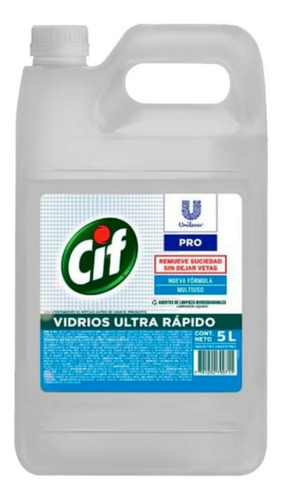 Limpia Vidrios Cif X 5 Litros. Oferta!! Palermo