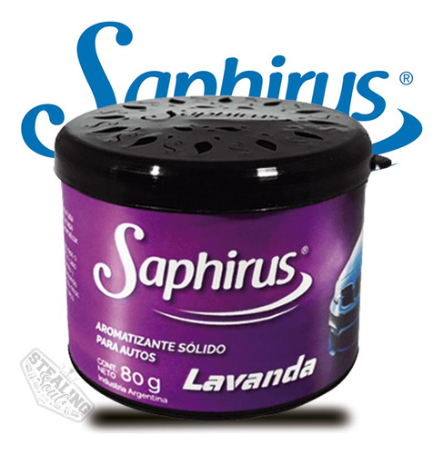 Saphirus | Lata / Latita Aromatizante | Lavanda | Perfume