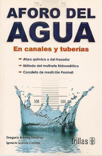 Libro Aforo Del Agua De Ignacio García Casillas Gregorio Bri