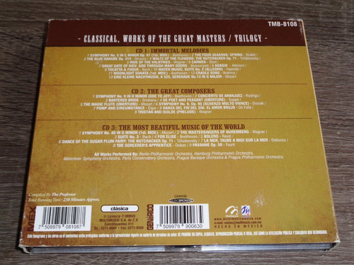 Classical Works Of The Great Master / Trilogy, 3 Cds Set (Usado)