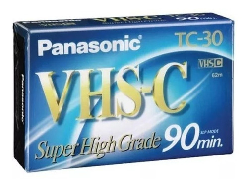 Imagen 1 de 2 de Cassette Panasonic Vhs-c Tc-30