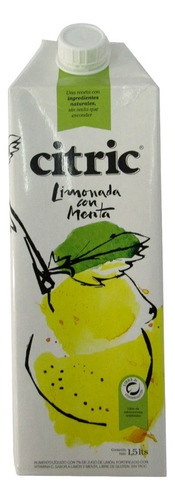 Jugo Citric Limonada Con Menta 1 litro