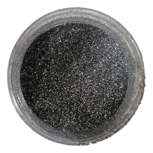 Metal Flake Fino En Color Gris Oxford. (50g)