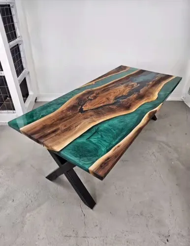 Mesas En Resina Epóxica