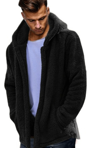 Chaqueta Con Capucha De Forro Polar Reversible Para Hombre