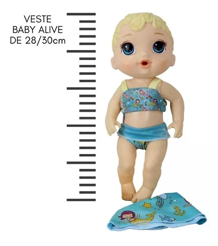 Kit Roupa Boneca Baby Alive - Conjunto