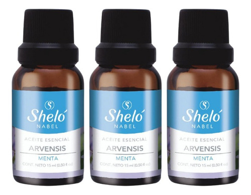 3 Pack Aceite Esencial Arvensis Shelo