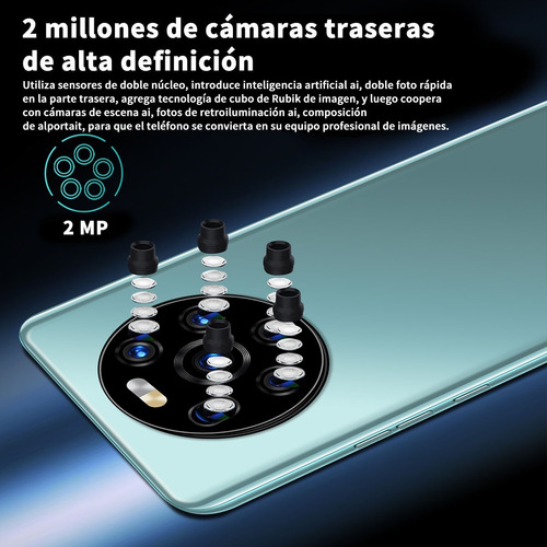 Celular Android Mate48 Pro 3g Negro De 5.45 En Ram 512mb Y Rom 4gb